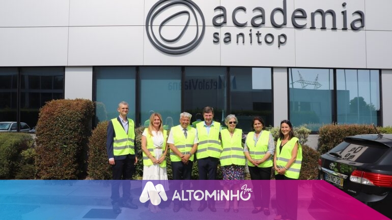 Sanitop Recebe A Visita Do Embaixador Da B Lgica R Dio Alto Minho