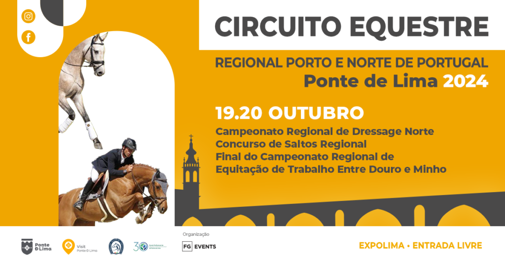 Este Fim De Semana Ponte De Lima Recebe Circuito Equestre Regional