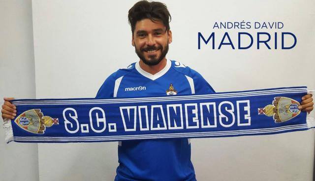 Andrés Madrid encara com naturalidade receção ao Benfica