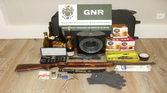 GNR recupera em Ponte da Barca material furtado em residência
