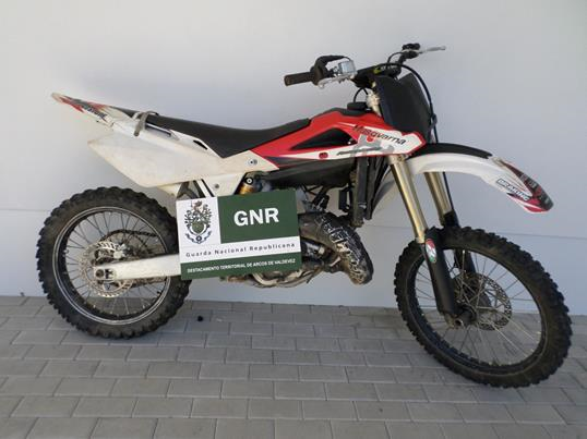 GNR recupera em Gondomar moto roubada em Paredes de Coura e vendida no OLX
