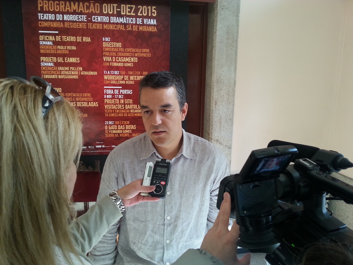 Reflexões de Guilhermo Heras dão origem peça de teatro no regresso ao palco da companhia de Viana