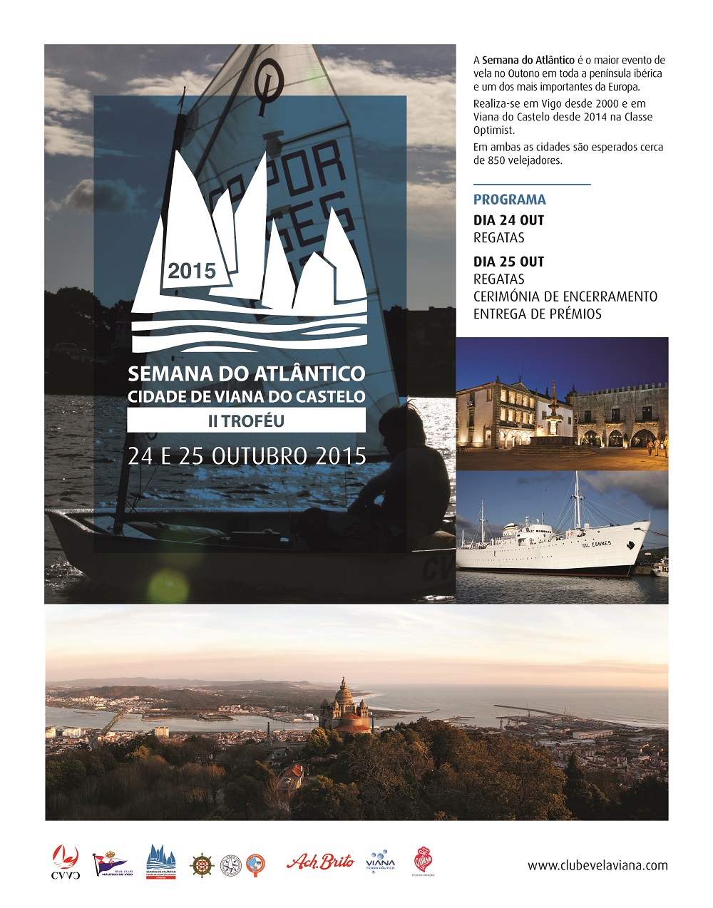 Mais de 200 velejadores no II Troféu da Cidade de Viana do Castelo