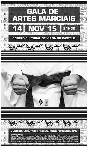 Cerca de 11 clubes participam na Gala de Artes Marciais no Centro Cultural de Viana