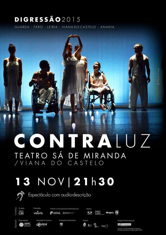 Companhia de Dança Inclusiva de volta ao Teatro Sá de Miranda com espetáculo “Contraluz”