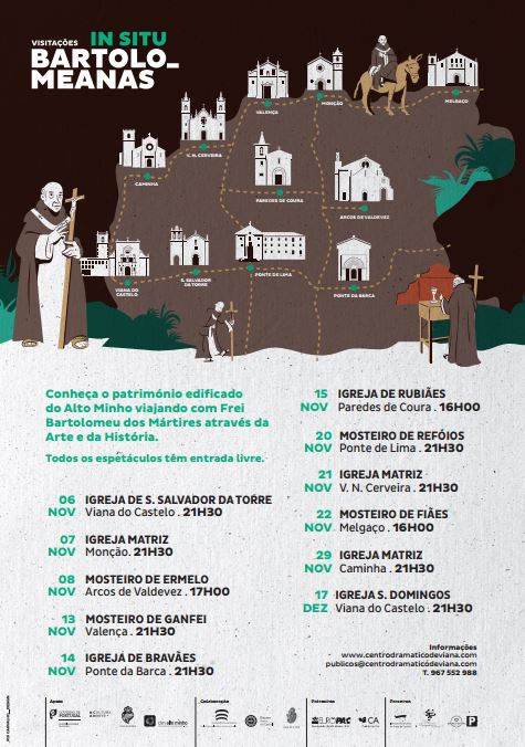 Projeto de teatro “In Situ” começa 6ªfeira em Viana e vai percorrer todo o Alto Minho