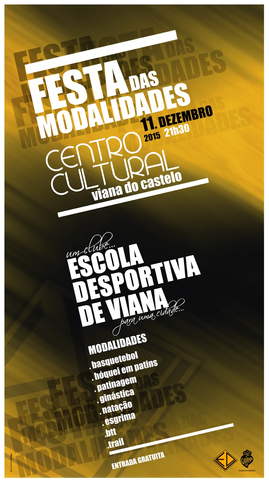 Festa das Modalidades da EDV, é esta sexta-feira no Centro Cultural de Viana do Castelo