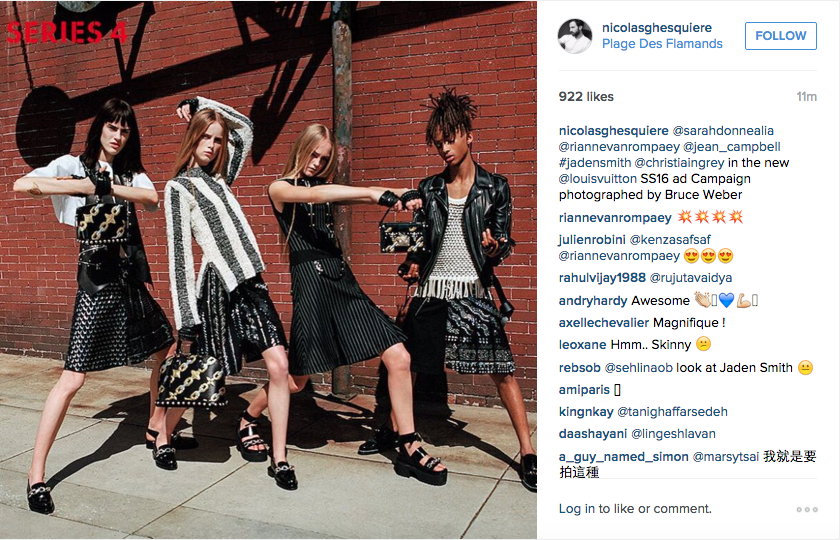 Jaden Smith aparece em nova campanha da Louis Vuitton - NOTTHESAMO