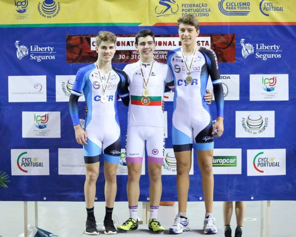 Junior vianense Iuri Leitão destacou-se no campeonato nacional de pista em ciclismo