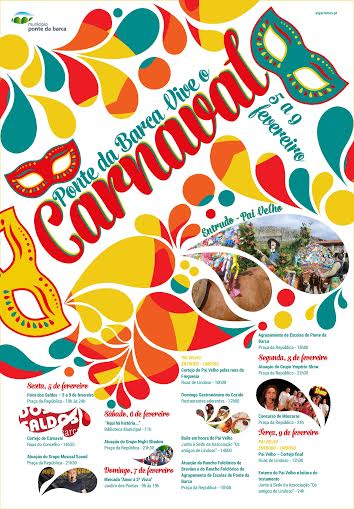 Cinco dias de festa carnavalesca começam amanhã em Ponte da Barca