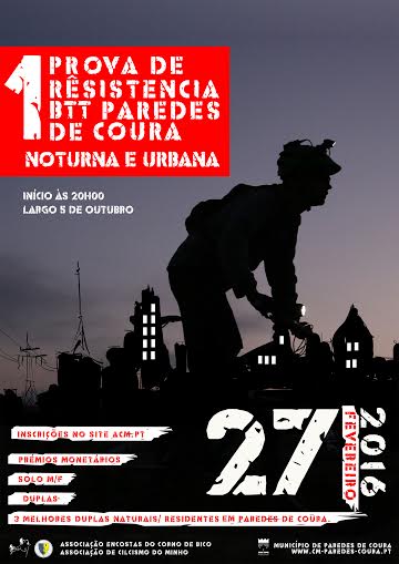 Paredes de Coura acolhe prova noturna de BTT no sábado