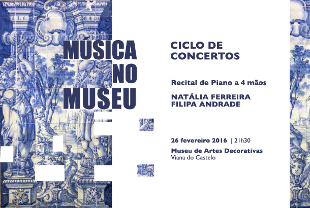 Museu de Viana acolhe ‘Recital de Piano a 4 mãos’