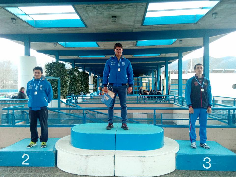 Antoine Launay da Darque Kayak Clube vence a Serge Cup de Slalom 2016  em K1 sénior