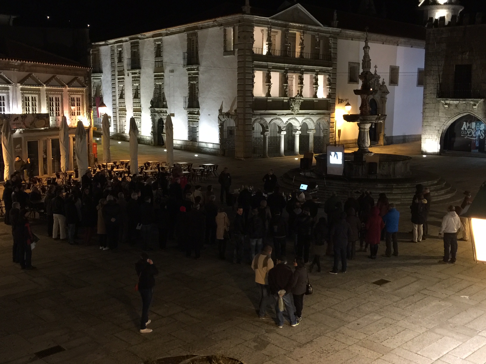 Cerca de uma centena participaram em Viana na despedida a Cavaco Silva