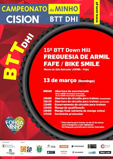 Campeonato de down hill do Minho arranca no próximo fim-de-semana em Fafe