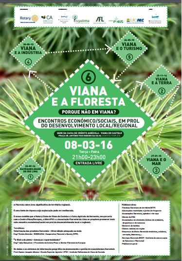 “Viana e a Floresta” em debate hoje no Crédito Agrícola – Caixa do Noroeste