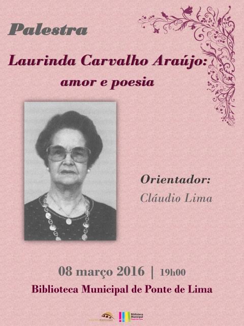 Poetisa limiana vai ser homenageada pelo município no Dia da Mulher