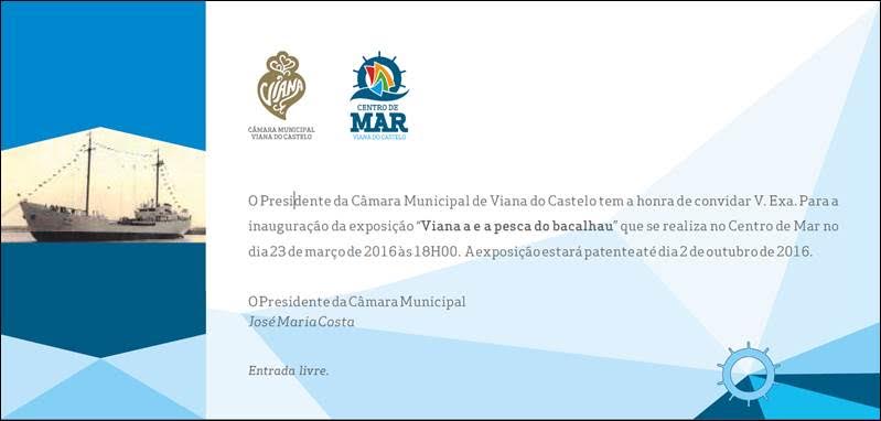 Centro de Mar é palco da exposição “Viana e a pesca do bacalhau”