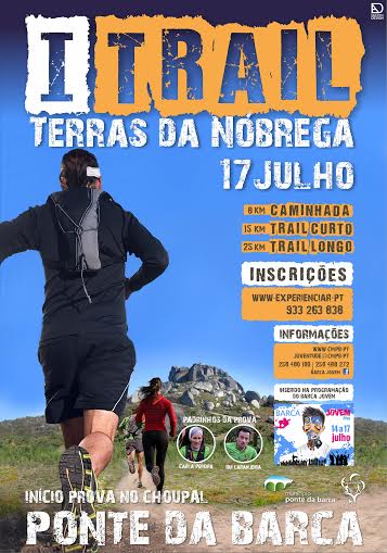 I Trail Terras da Nóbrega é a novidade na 3ª edição do Barca Jovem 2016