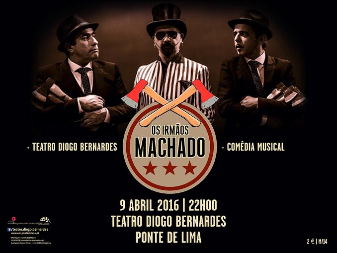 Teatro Diogo Bernardes em Ponte de Lima é palco de duas comédias a partir de sexta-feira