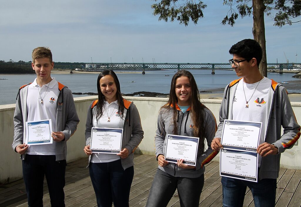 Remadores de Viana obtêm recordes mundiais na categoria Remo Indoor