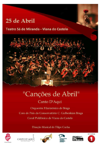 Viana assinala 25 de abril com concerto no Sá de Miranda