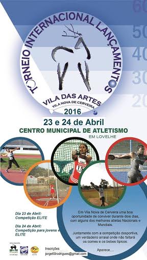 Cerveira acolhe prova internacional de atletismo este fim-de-semana