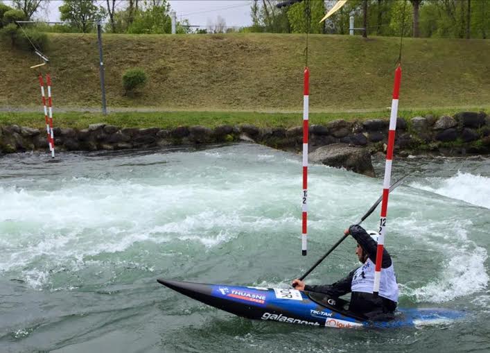 Slalom: Atletas do Darque Kayak Clube em destaque pela seleção nacional na Taça Pirinéus