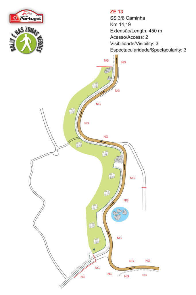 Rally de Portugal: Acessos Caminha: 20.05.2016 | 18,03km | 10:14 – 16:23