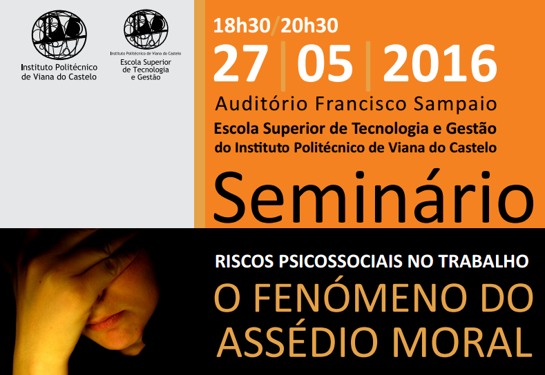 Assédio moral no trabalho em debate no IPVC esta sexta-feira