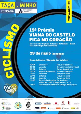 Ciclismo: Taça de Portugal de paraciclismo e Encontro Inter-regional de escolas disputam-se em Viana