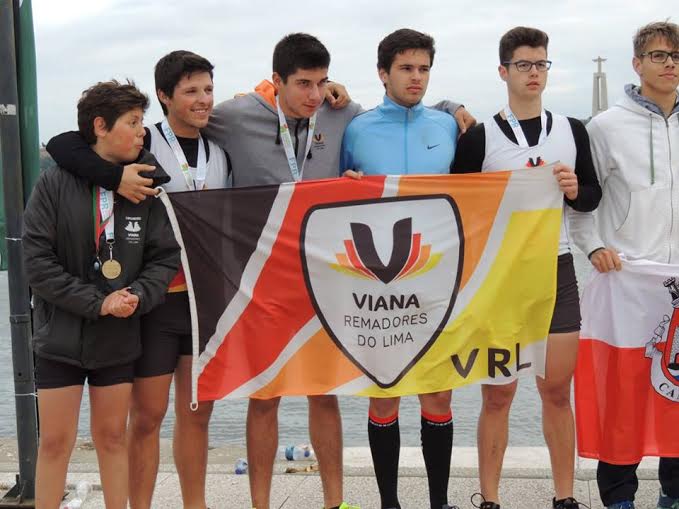 Viana Remadores do Lima leva seis equipas ao pódio no Campeonato Nacional de Remo de Yolle