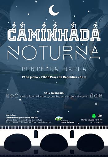 Caminhada noturna ajuda a recolher bens alimentares em Ponte da Barca