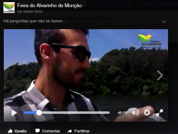 Monção promove feira do Alvarinho recriando incidente que envolveu Cristiano Ronaldo
