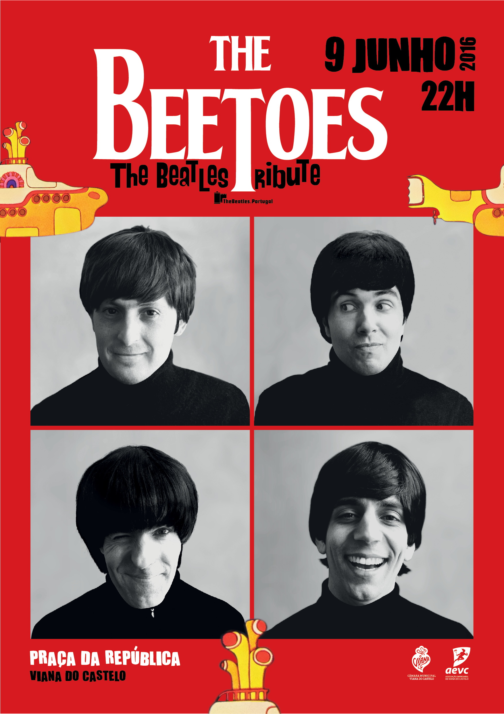 Câmara de Viana e AEVC promovem concerto de tributo aos Beatles