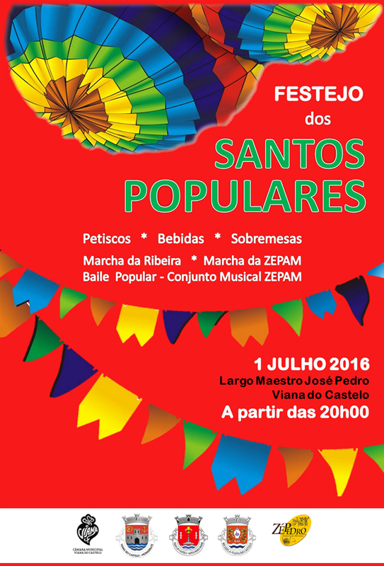 VIANA: Largo maestro José Pedro palco de festejos dos santos populares