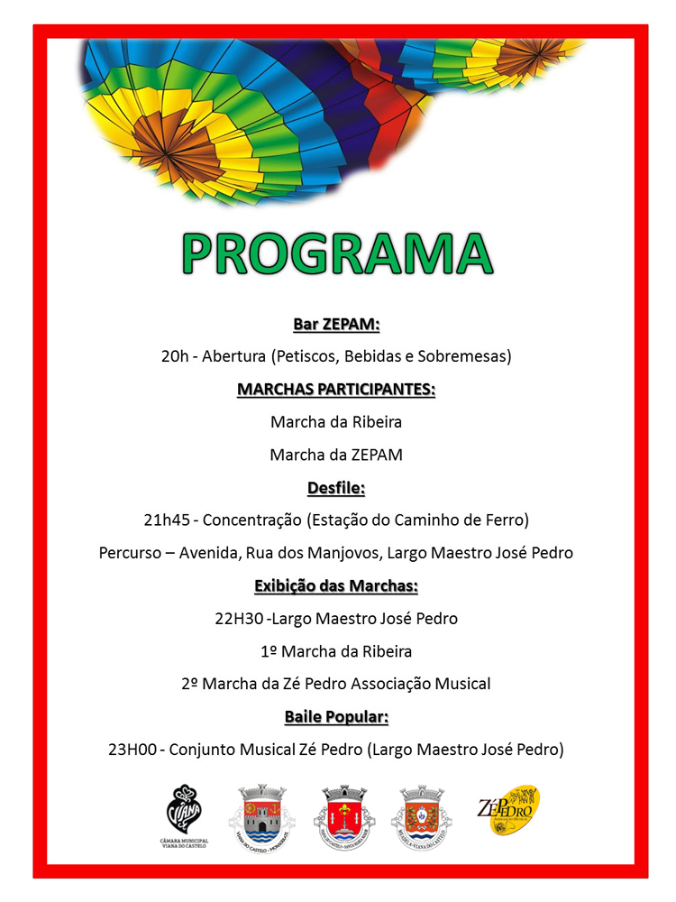 VIANA: Largo maestro José Pedro palco de festejos dos santos populares