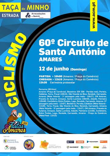 Ciclismo: Circuito de Santo António de Amares cumpre 60ª edição no próximo domingo em Braga