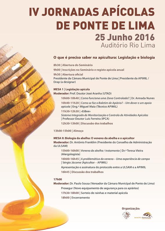 Ponte de Lima promove 4ª edição das Jornadas Apícolas