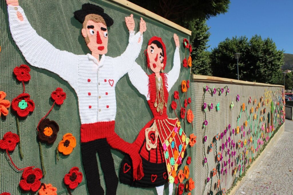 Crochet saiu à rua em Vila Nova de Cerveira