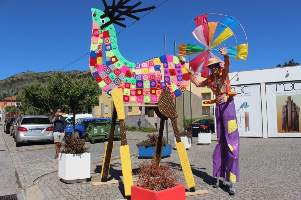 Crochet saiu à rua em Vila Nova de Cerveira
