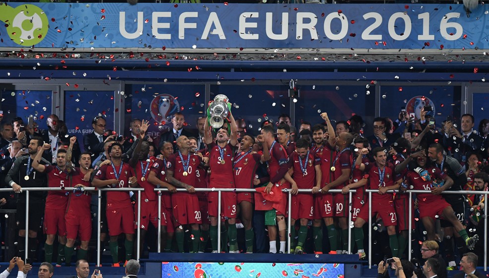 Portugal é campeão da Europa de futebol