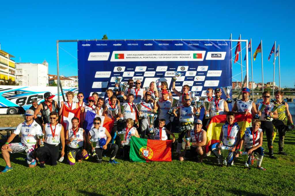 Diogo Barbosa revalida titulo de campeão europeu na classe Jet Ski júnior