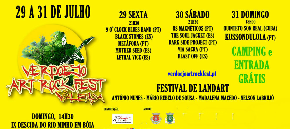 VALENÇA: Verdoejo acolhe segunda edição de festival que junta arte e música