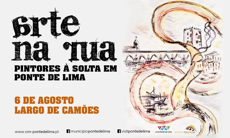 Cerca de 30 artistas do norte retratam ao vivo património de Ponte de Lima