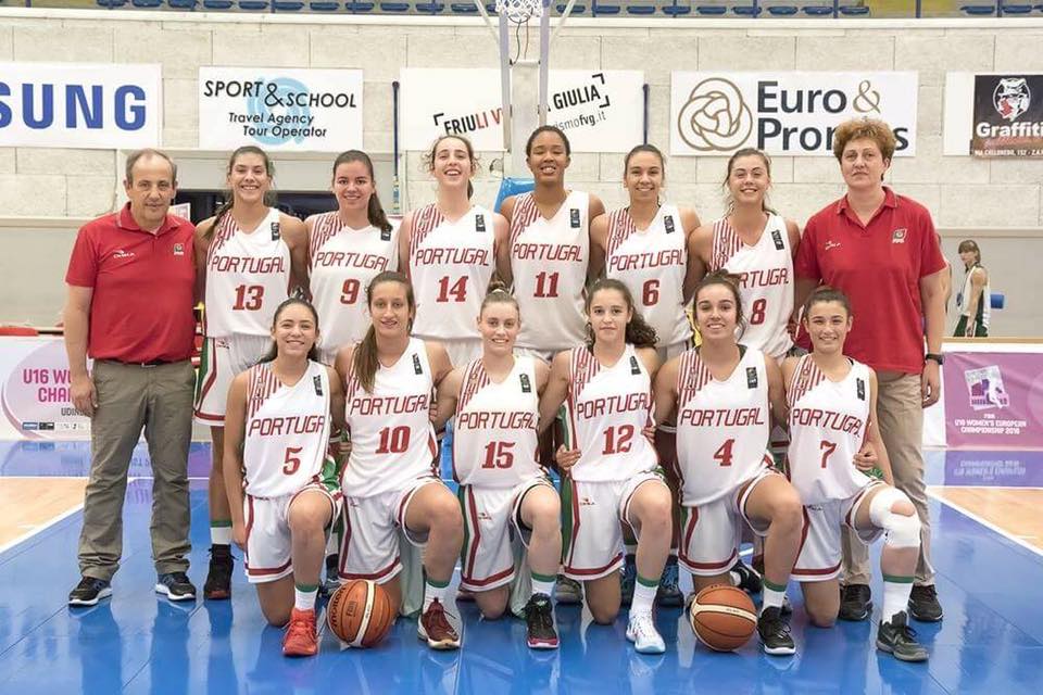 Atleta da Meadela integra seleção nacional que disputa campeonato europeu de basquetebol