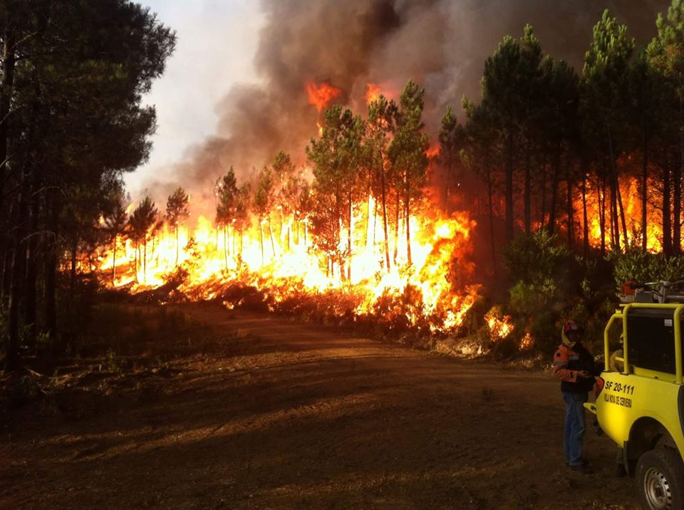 Incêndio em Vila Nova de Cerveira é a única ‘ocorrência importante’ no país