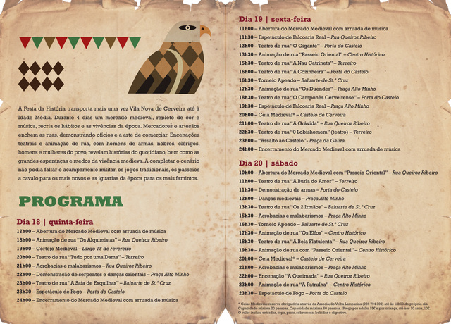 Vila Nova de Cerveira viaja no tempo até à Idade Média na Festa da História
