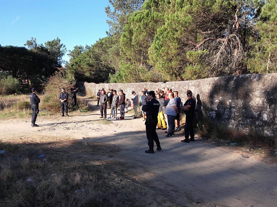 Operação da GNR E PSP de Viana em acampamento de Darque relacionada com furtos
