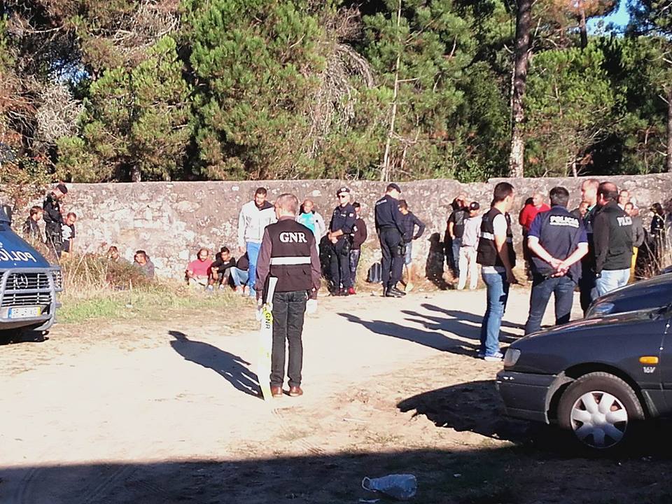 Operação da GNR E PSP de Viana em acampamento de Darque relacionada com furtos